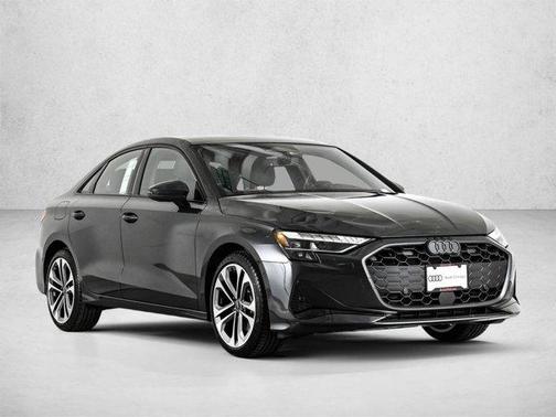 Manhattan Gray Metallic 2026 Audi A3 Premium Plus