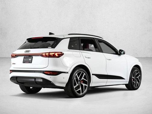 Glacier White Metallic 2025 Audi SQ6 e-tron Premium