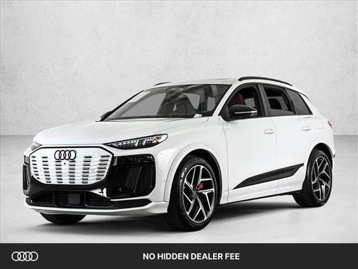 Glacier White Metallic 2025 Audi SQ6 e-tron Premium