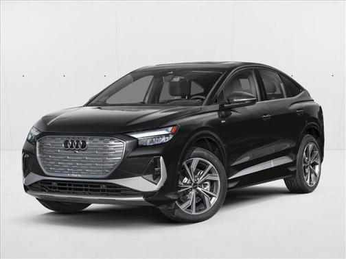 Mythos Black Metallic 2025 Audi Q4 e-tron 55 quattro Premium