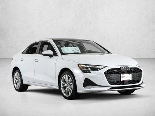 Glacier White Metallic 2026 Audi A3 Premium Plus