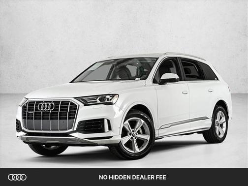Carrara White 2022 Audi Q7 55 Premium
