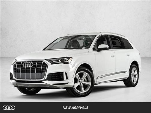 Carrara White 2022 Audi Q7 55 Premium