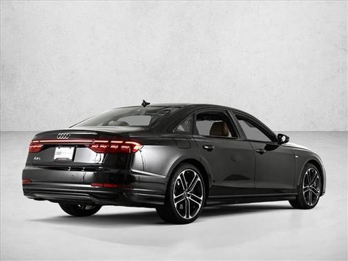 Mythos Black Metallic 2025 Audi A8 L 55