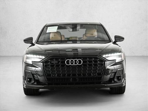 Mythos Black Metallic 2025 Audi A8 L 55