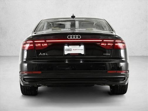 Mythos Black Metallic 2025 Audi A8 L 55