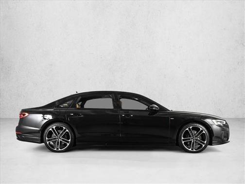 Mythos Black Metallic 2025 Audi A8 L 55