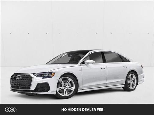 Mythos Black Metallic 2025 Audi A8 L 55