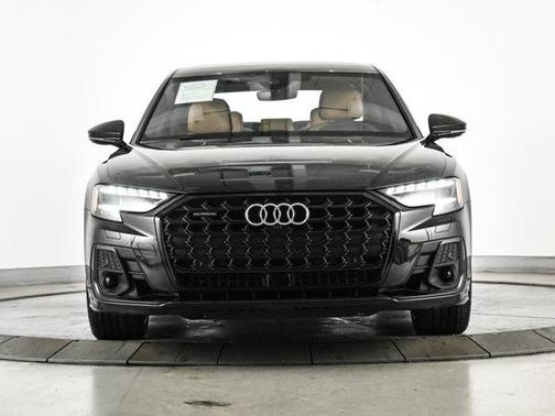 Mythos Black Metallic 2025 Audi A8 L 55