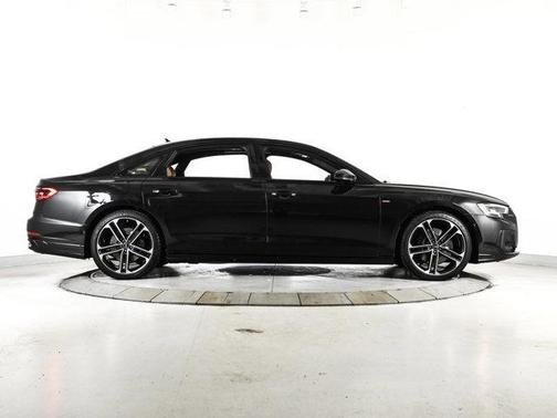 Mythos Black Metallic 2025 Audi A8 L 55