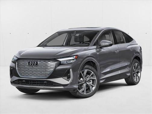Pebble Gray 2025 Audi Q4 e-tron Sportback 55 quattro Premium