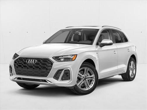 Glacier White Metallic 2025 Audi Q5 55 S line quattro Premium