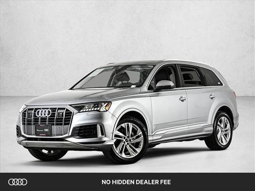 Satellite Silver Metallic 2023 Audi Q7 45 Premium Plus