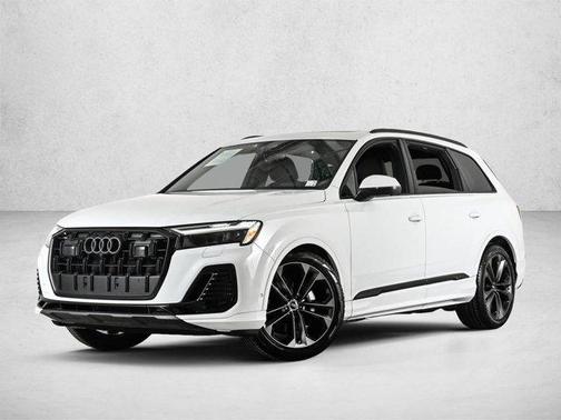 Glacier White Metallic 2026 Audi Q7 PRESTIGE