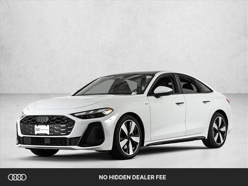 Glacier White Metallic 2026 Audi A5 PRESTIGE