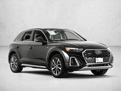 Mythos Black Metallic 2023 Audi Q5 45 S line Premium Plus