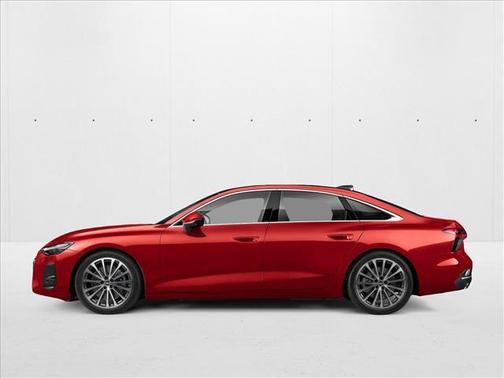 Red Metallic 2026 Audi A6 Base