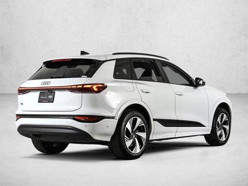 Glacier White Metallic 2025 Audi Q6 e-tron Premium