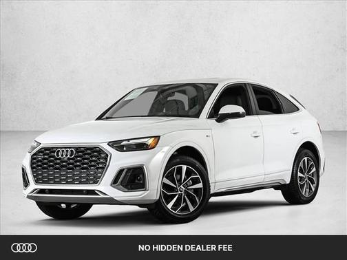 Glacier White Metallic 2023 Audi Q5 45 S line Premium Plus