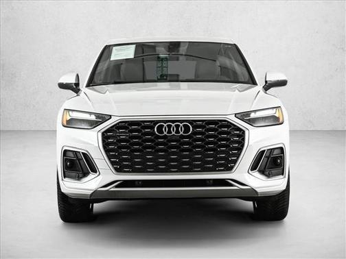 Glacier White Metallic 2023 Audi Q5 45 S line Premium Plus
