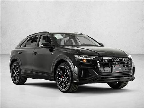 Mythos Black Metallic 2023 Audi Q8 55 Prestige