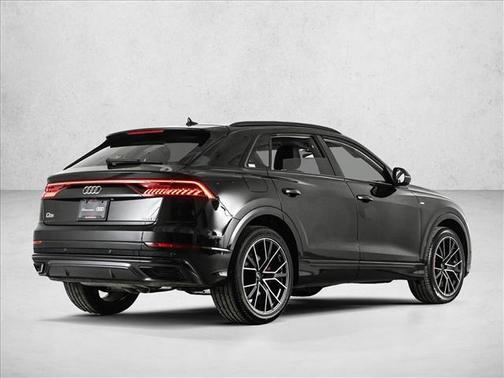 Mythos Black Metallic 2023 Audi Q8 55 Prestige