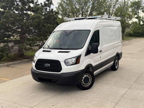Off White 2019 Ford Transit-250 Base