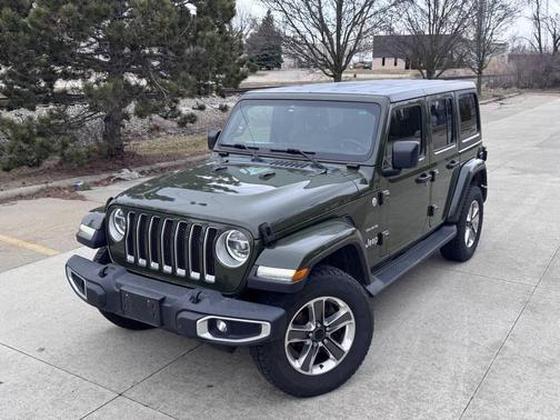 SARGE GREEN 2021 Jeep Wrangler Unlimited Sahara