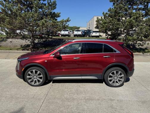 Red 2019 Cadillac XT4 Premium Luxury