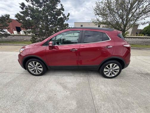 Red 2019 Buick Encore Preferred