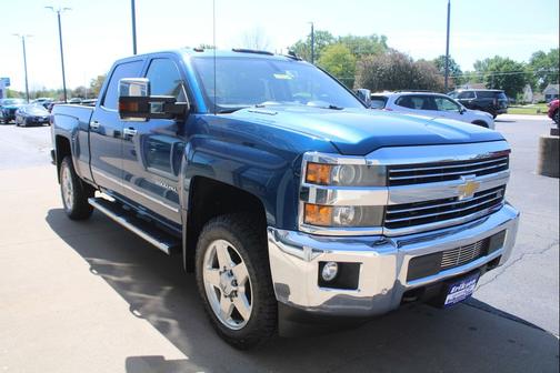 Deep Ocean Blue Metallic 2015 Chevrolet Silverado 2500 LTZ