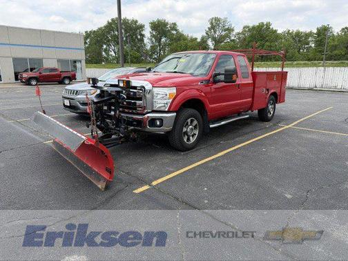 Red 2011 Ford F-250