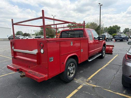 Red 2011 Ford F-250