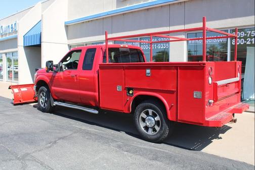 Red 2011 Ford F-250