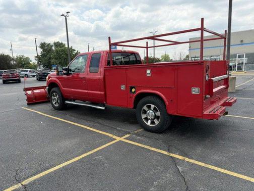 Red 2011 Ford F-250