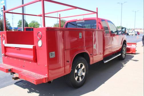 Red 2011 Ford F-250
