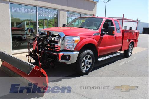 Red 2011 Ford F-250