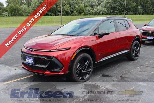 Radiant Red Tintcoat 2025 Chevrolet Equinox EV RS