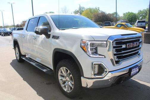 Summit White 2021 GMC Sierra 1500 SLT