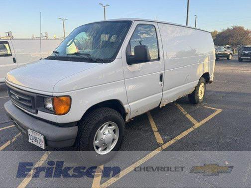 Oxford White Clearcoat 2007 Ford E250 Base