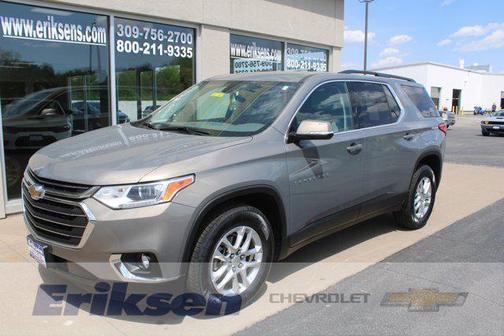 Pepperdust Metallic 2019 Chevrolet Traverse LT Cloth