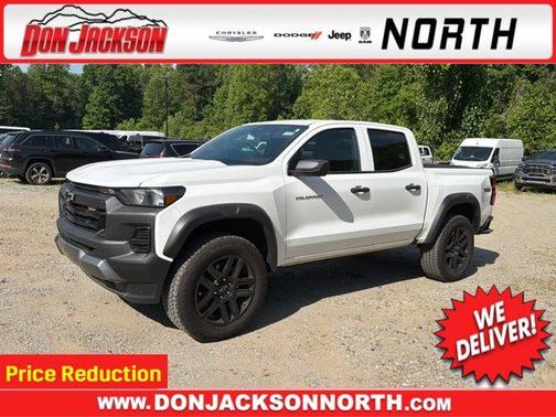 Summit White 2025 Chevrolet Colorado Trail Boss