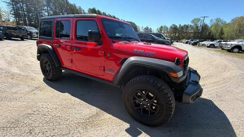 Firecracker Red Clearcoat 2025 Jeep Wrangler 4xe Sport
