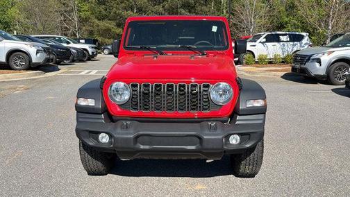 Firecracker Red Clearcoat 2025 Jeep Wrangler Sport