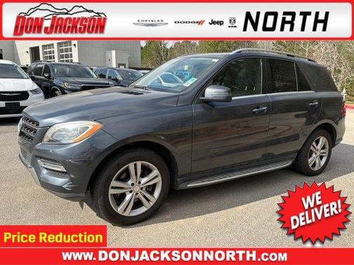 Gray 2013 Mercedes-Benz M-Class ML 350 4MATIC