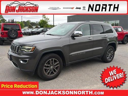 Granite Crystal Clearcoat Metallic 2017 Jeep Grand Cherokee Limited