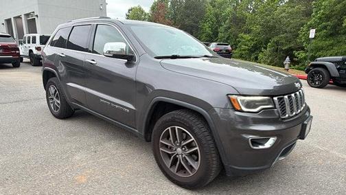 Granite Crystal Clearcoat Metallic 2017 Jeep Grand Cherokee Limited