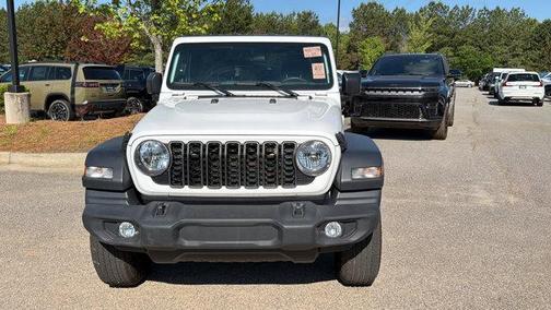 Bright White Clearcoat 2024 Jeep Wrangler Sport