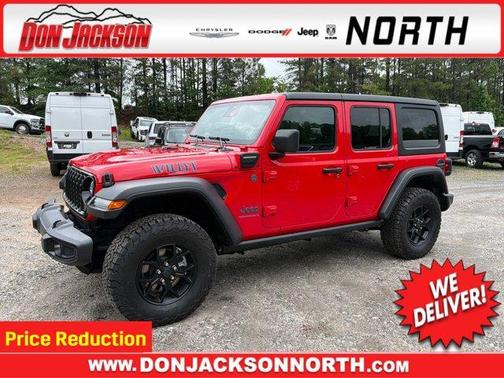 Firecracker Red Clearcoat 2025 Jeep Wrangler 4xe Sport