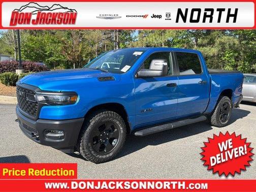 Hydro Blue Pearlcoat 2025 RAM 1500 Tradesman